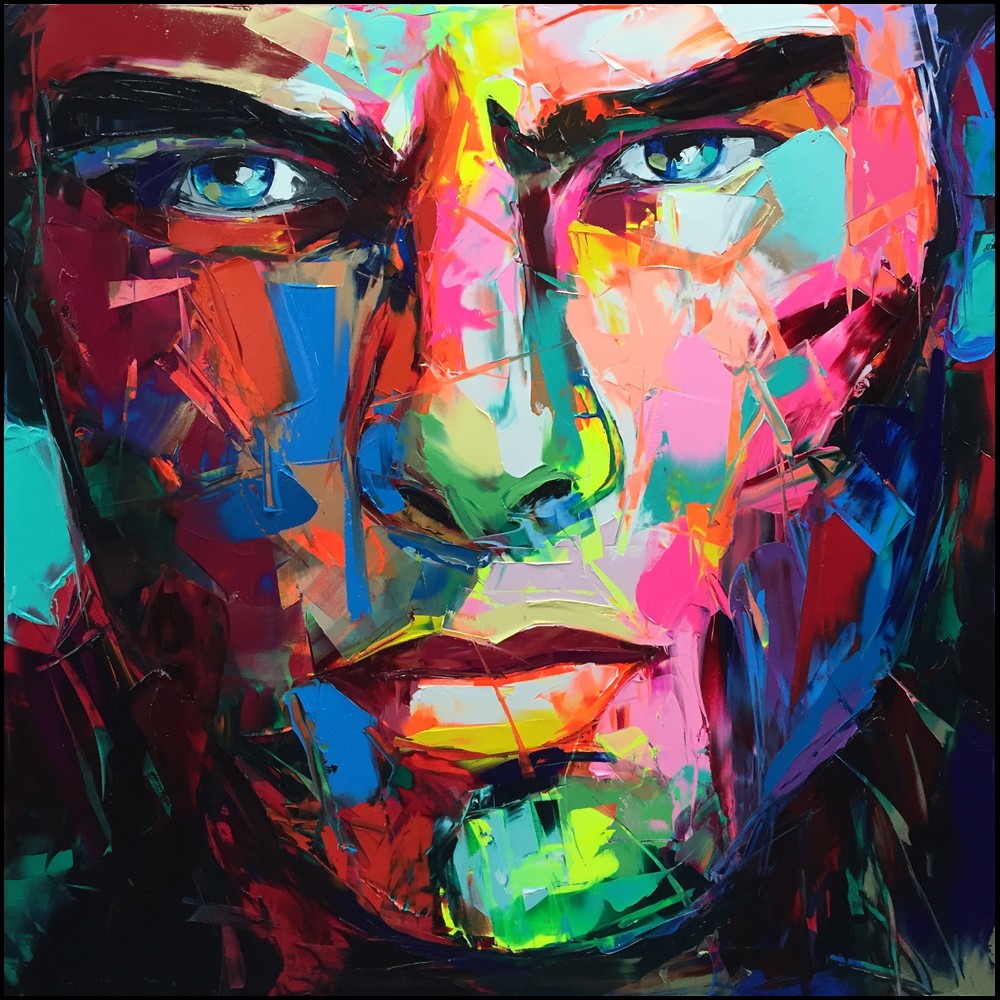 Francoise Nielly Portrait Palette Painting Expression Face211